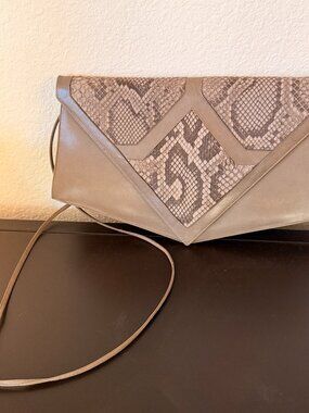 Vintage Charles Jourdan Envelope Clutch Purse
